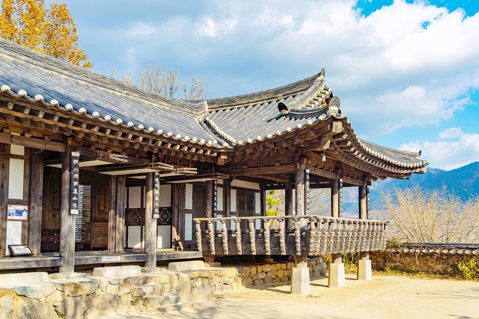 최참판댁은 소설 속 모습을 완벽히 구현했다