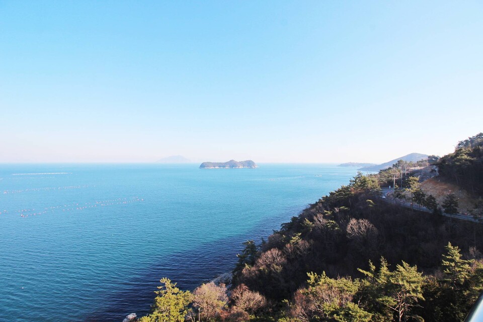 남해 드라이브 여행 1번지, 물미해안도로