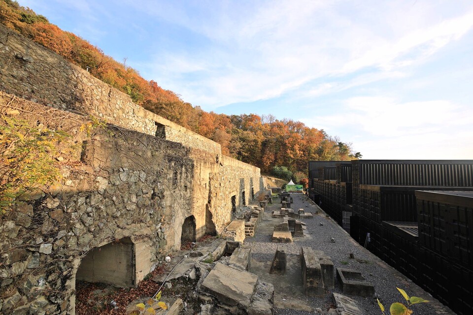 광명동굴의 산업유산인 선광장