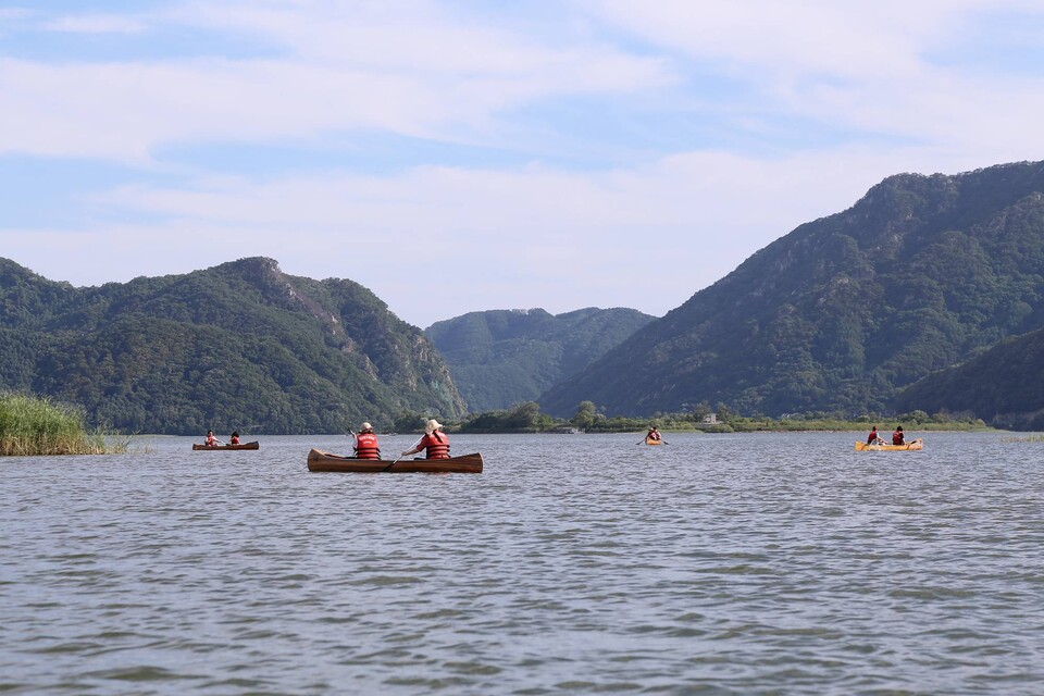 물레길 우든카누 체험