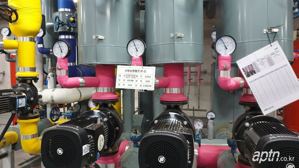 아파트 기계실?