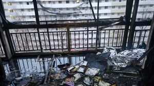 은마아파트 화재…입주민 1명 사망